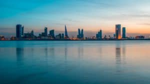 Bahrain: Sonnenuntergang