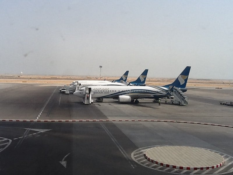 Flug in den Oman zum Muscat International Airport