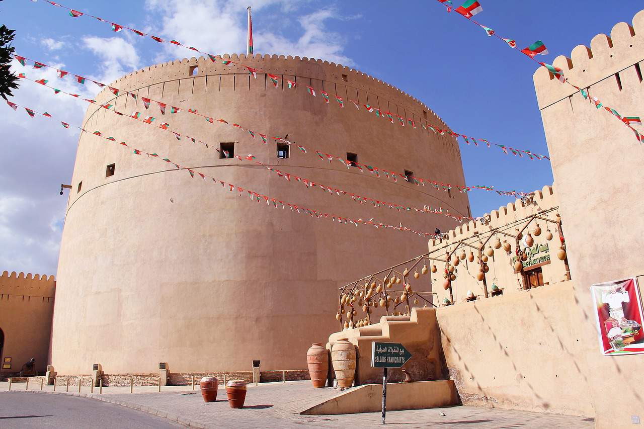 Sehenswürdigkeit - Fort in Nizwa im Oman