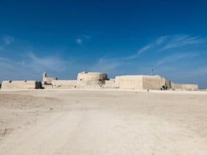 Ruinen von Fort von Bahrain in Manama